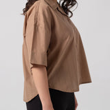 Boxy Button Down Shirt