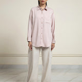Tea Pink Button Down Shirt