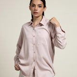 Tea Pink Button Down Shirt