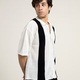 Knitted Button Down Polo