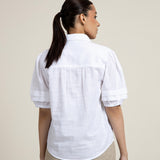 Basic Balloon Sleeve Shirt