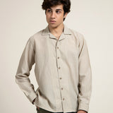 Resort collar Blended shirt