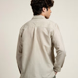 Resort collar Blended shirt
