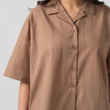 Boxy Button Down Shirt