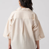 Relaxed Cotton-linen Shirt