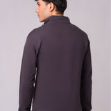 Half Zipper Mock Neck Shirt