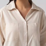 Relaxed Cotton-linen Shirt