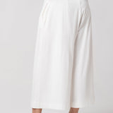 Wide-legged Crop Trousers