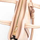 Pink Chic Tote with Tassel Detailing