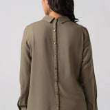 Cotton Twill Collar Shirt