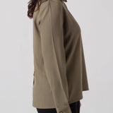 Cotton Twill Collar Shirt