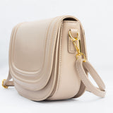 Khaki Flap Crossbody Bag