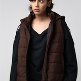 Choco Brown Puffer Jacket