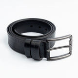 Polyurethane Leather Belt with Dotted Texture