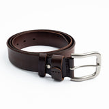 Leatherette Belt with Matte Buckle