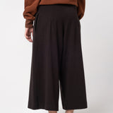 Wide-legged Crop Trousers