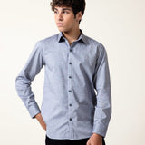 Basic Button Down Chambray Shirt