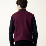 Sleeveless V-Neck Sweater