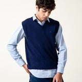 Sleeveless V-Neck Sweater