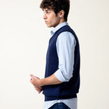 Sleeveless V-Neck Sweater