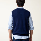 Sleeveless V-Neck Sweater