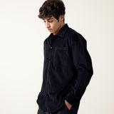 Regular fit corduroy shirt