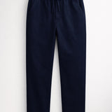 Linen Blend Relaxed Trousers