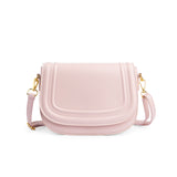 Pink Flap Crossbody Bag
