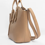 Beige Versatile Shoulder Bag