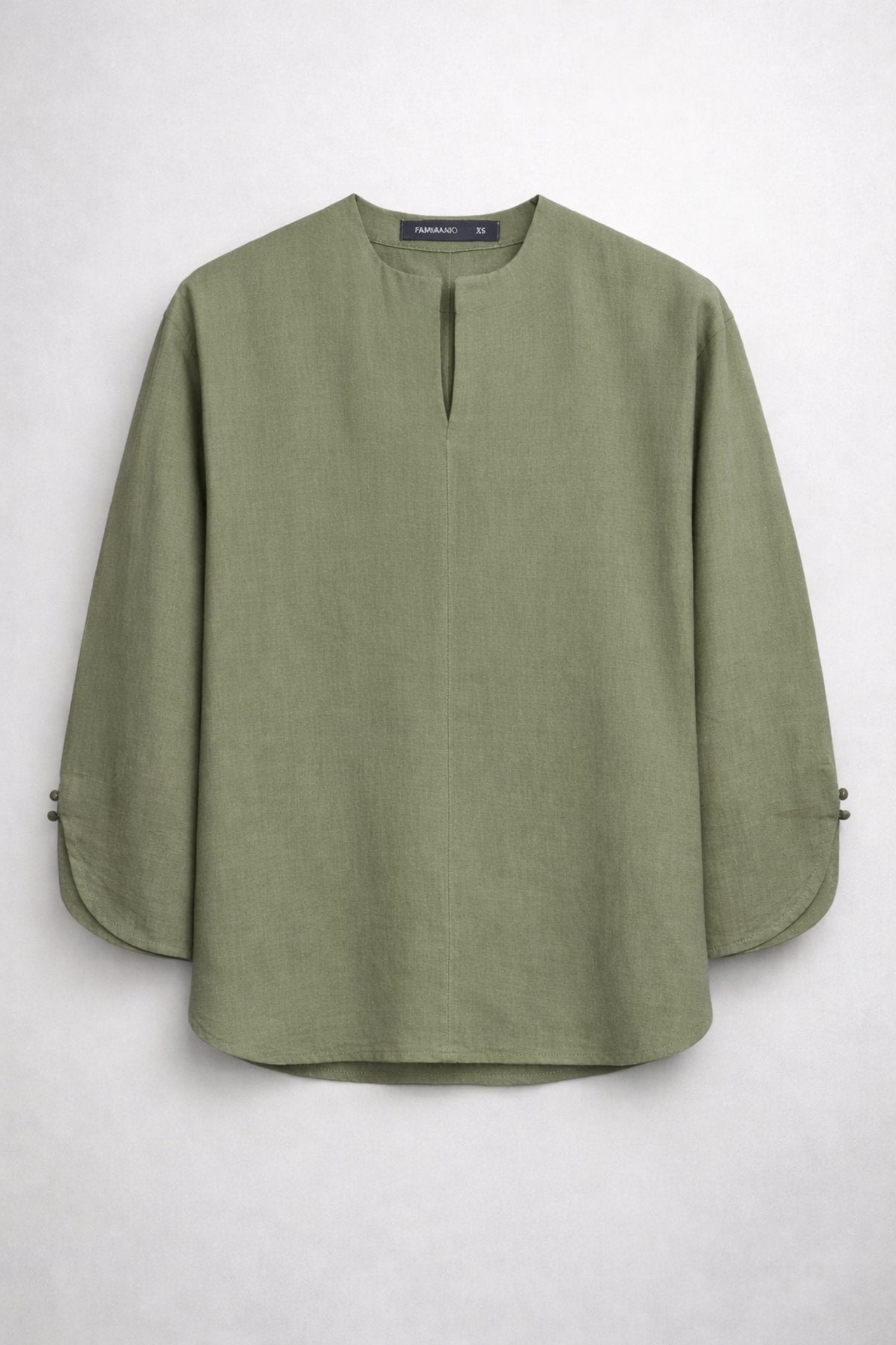 Cotton Linen Relaxed Shirt