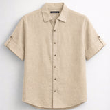 Cotton Linen Relaxed Shirt