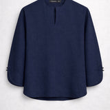 Cotton Linen Relaxed Shirt