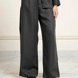 Wide-Leg High Waist Pants