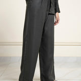 Wide-Leg High Waist Pants