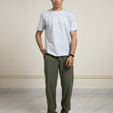 Yarn-dyed striper t-shirt