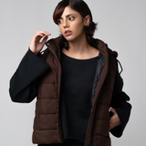 Choco Brown Puffer Jacket