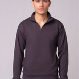 Half Zipper Mock Neck Shirt