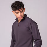 Half Zipper Mock Neck Shirt