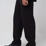 Straight Fit Knit Trouser