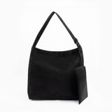 Black Bucket Bag in 100% Bovine Leather