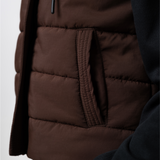 Choco Brown Puffer Jacket