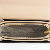 Khaki Flap Crossbody Bag