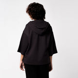 Black Venter Drop Hoodie