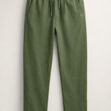 Linen Blend Relaxed Trousers