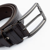 Polyurethane Leather Belt with Dotted Texture