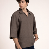 Loose Fit Linen Shirt