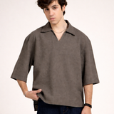 Loose Fit Linen Shirt