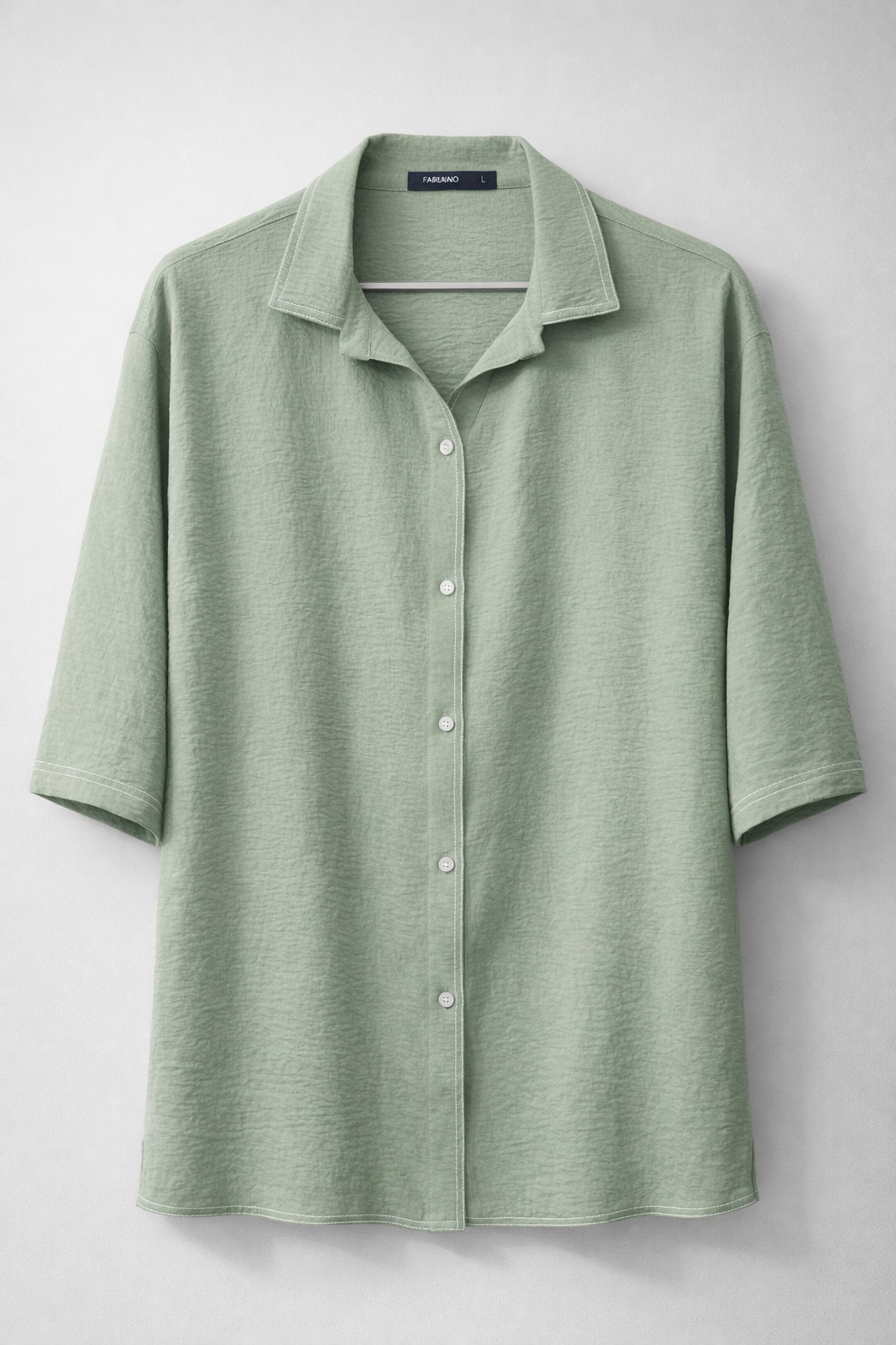 Seersucker Relaxed Shirt