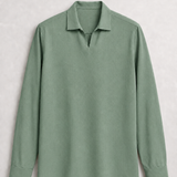 Johnny Collar Linen Shirt 05