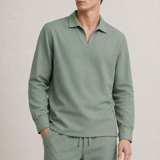 Johnny Collar Linen Shirt 05